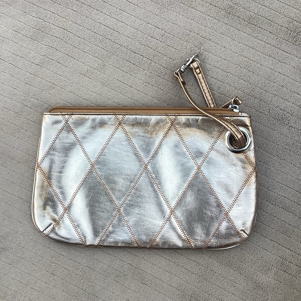 Rose Gold-Silver Makeup Bag From Target
